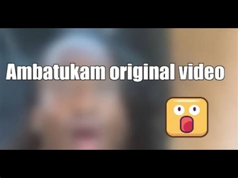 Ambatukam original video in car